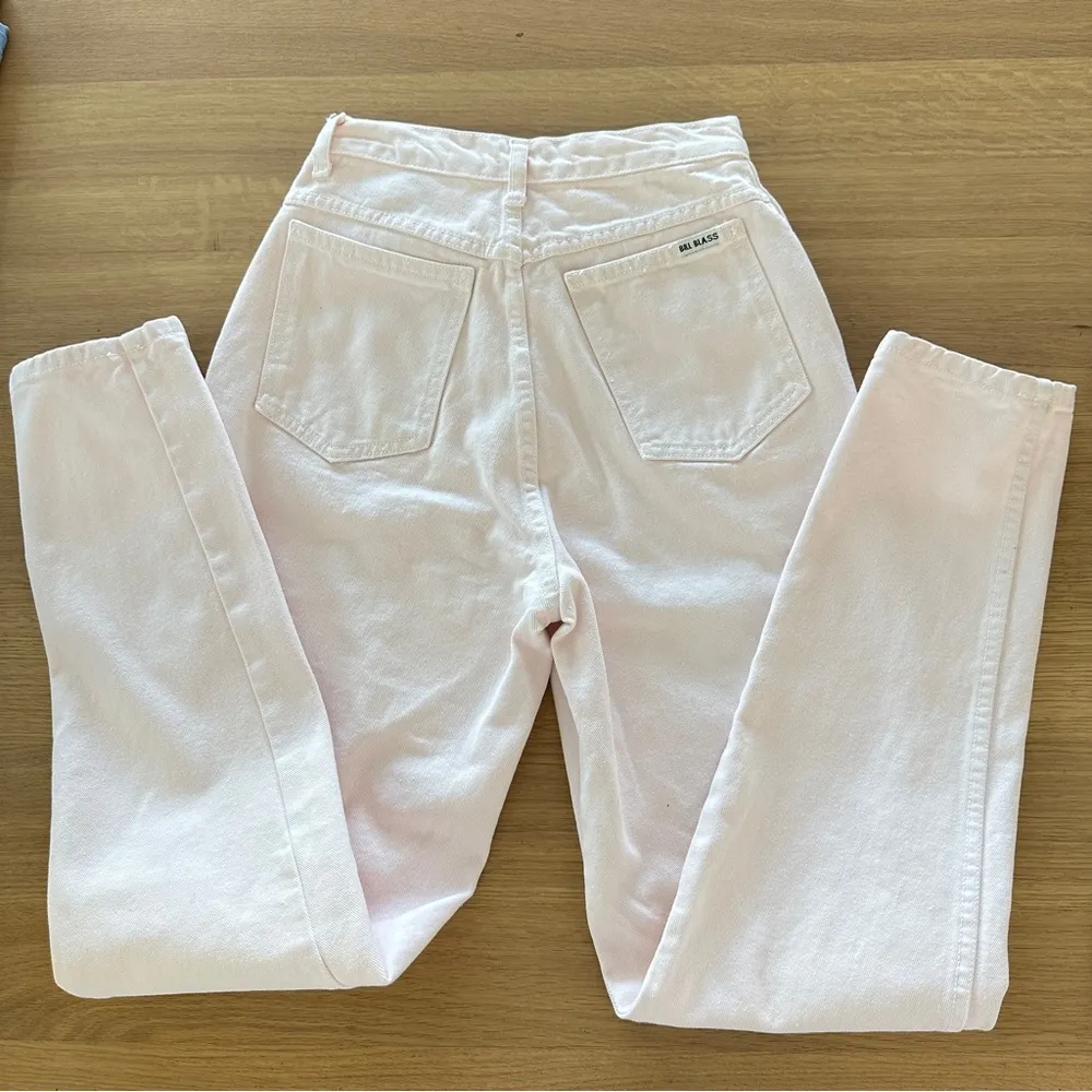Vintage Bill Blass Mom Jeans Peach Pink 100% Cotton USA Made Sz 6 High Rise - Image 6