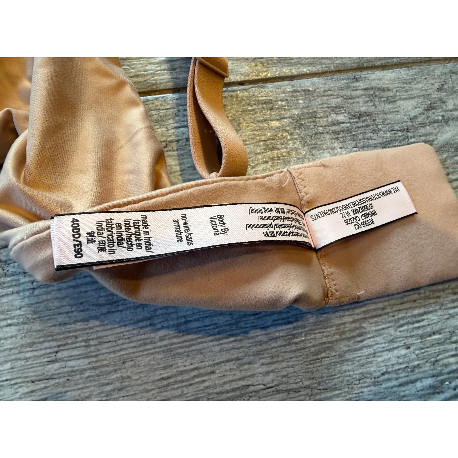 Victoria's Secret 40DD Push Up T-Shirt Bra No Wire Free Plunge Heart 40 DD - Image 6