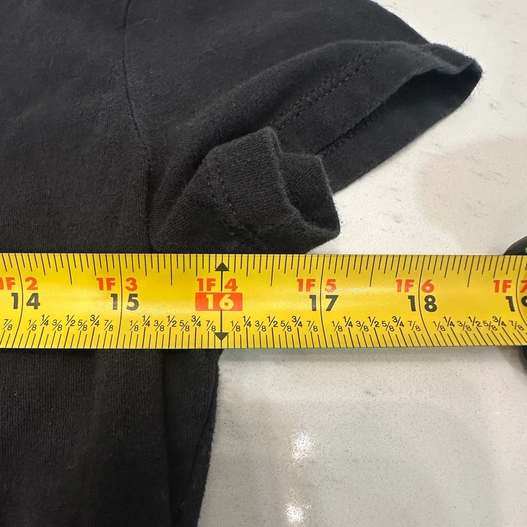 University of Nebraska Cornhuskers Women’s Black Russell V Neck Tee Size S - Image 5