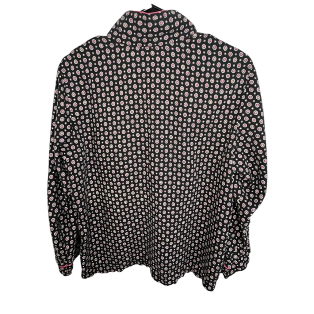 Victoria's Secret Geometric Pattern Long Sleeve Tow Piece Pajama Set - Image 5