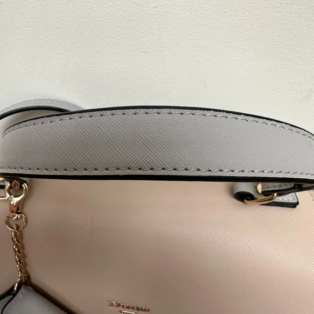 Dune London Two-Tone Satchel Bag Top Handle - Image 7