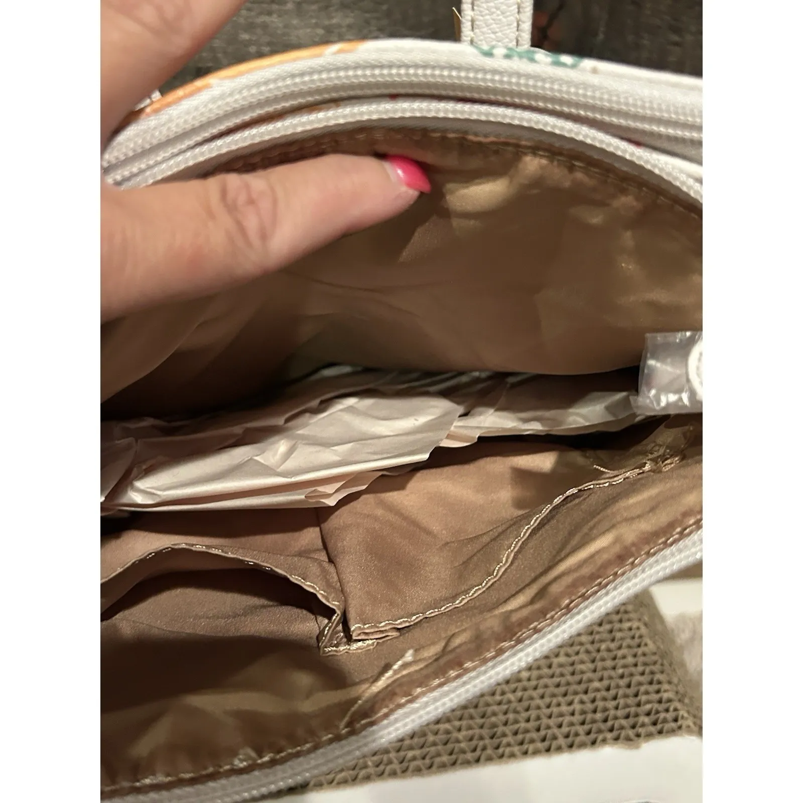 Multi Sac White Butterfly Backpack Medium‎ Backpack NEW - Image 8