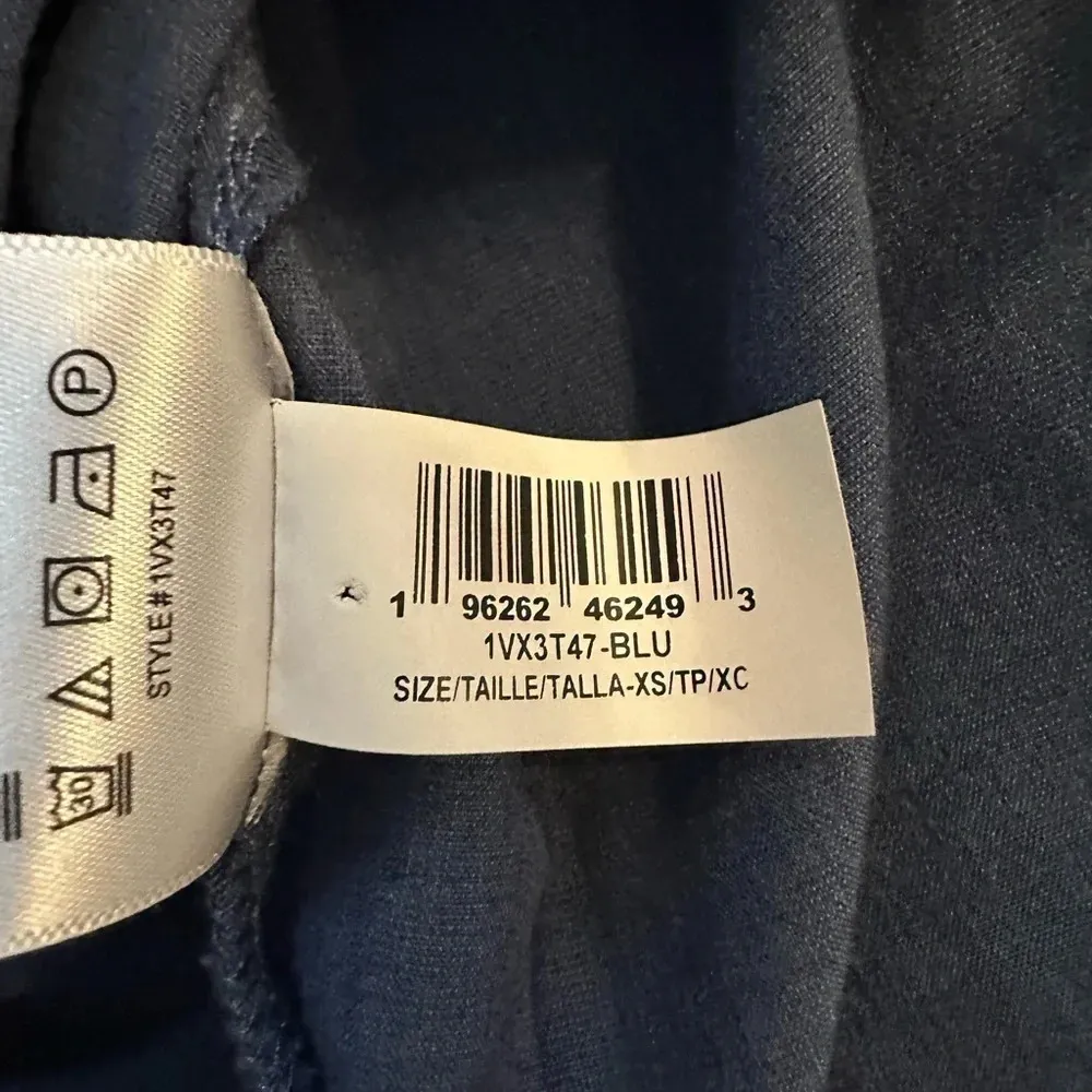 BCBGeneration tie front top in blue size XS - Image 7