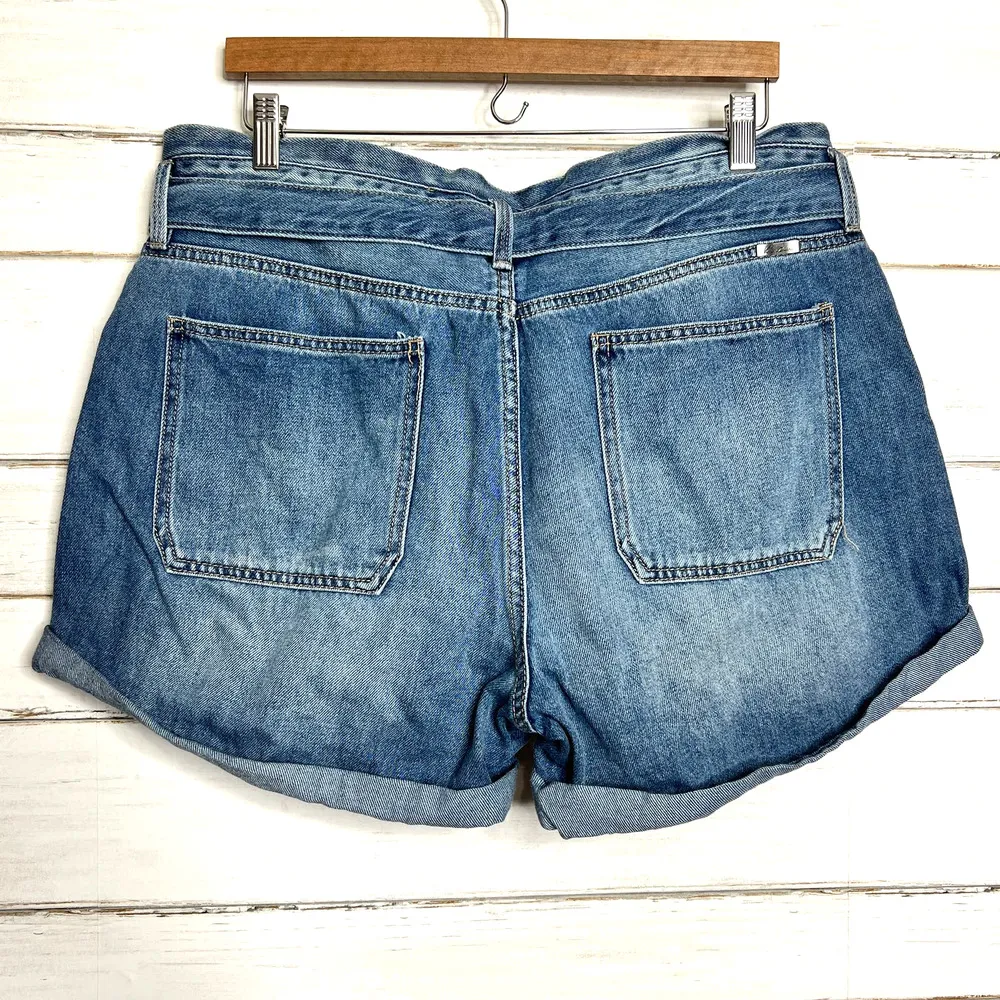 Kancan Paperbag High Rise Denim Jean Shorts Size 14 - Image 3