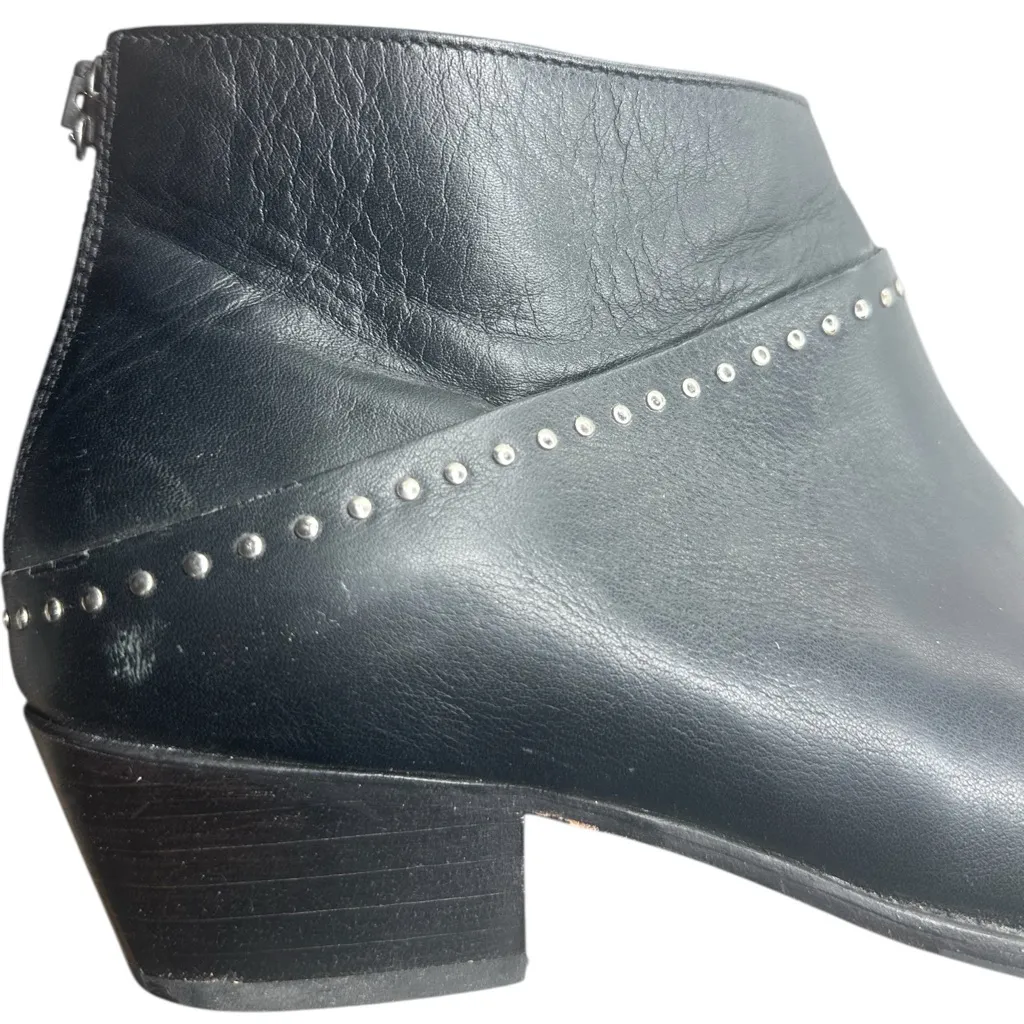 Thursday Boot Company Black Ankle Boots with Studs Size 7.5 - Image 5