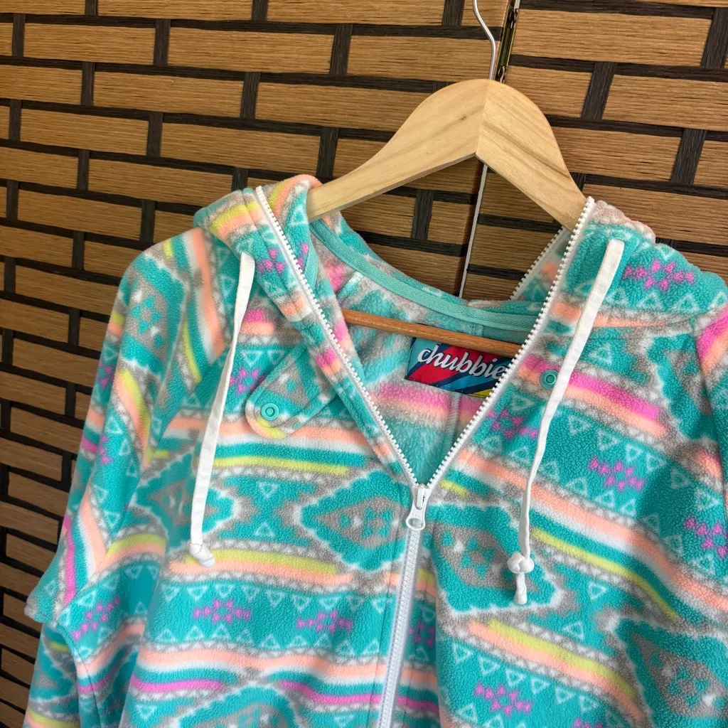 Chubbies  Fleece Onesie‎ Romper Size Medium - Image 3