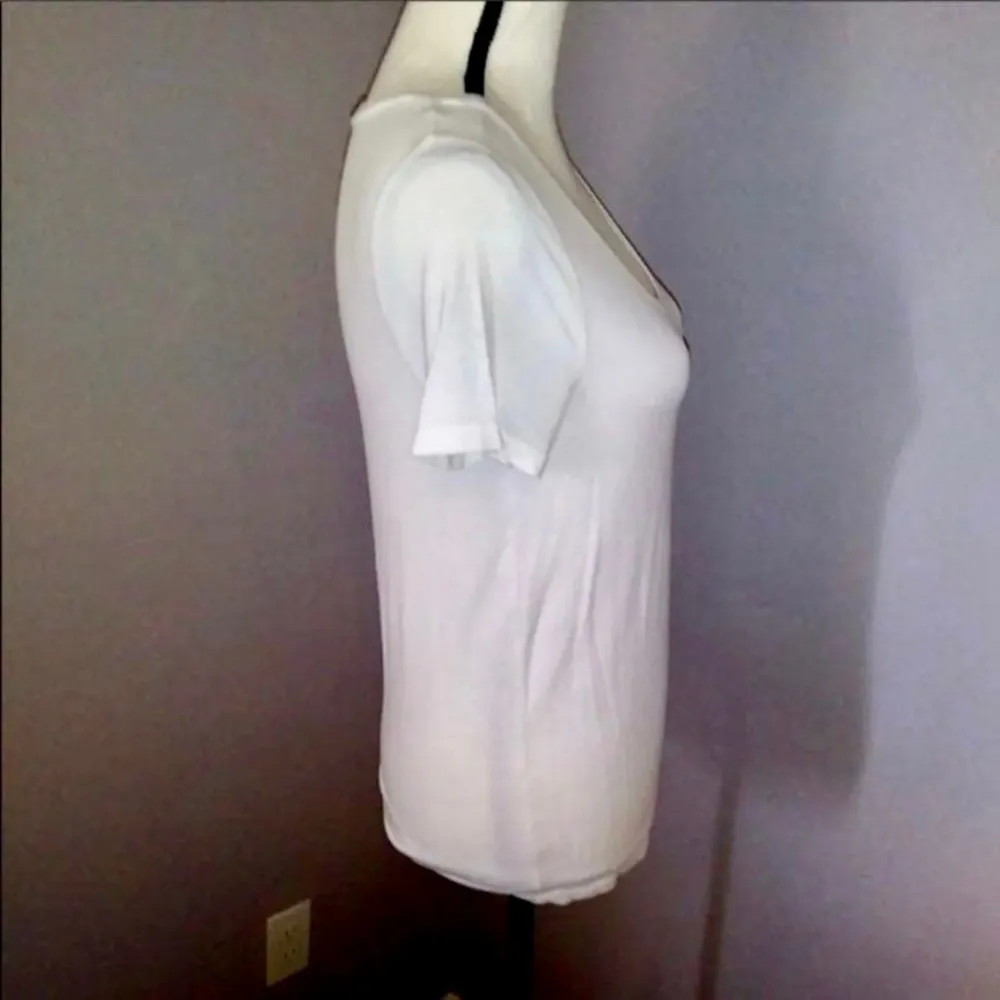 A New Day  casual plain white tee shirt - Image 3