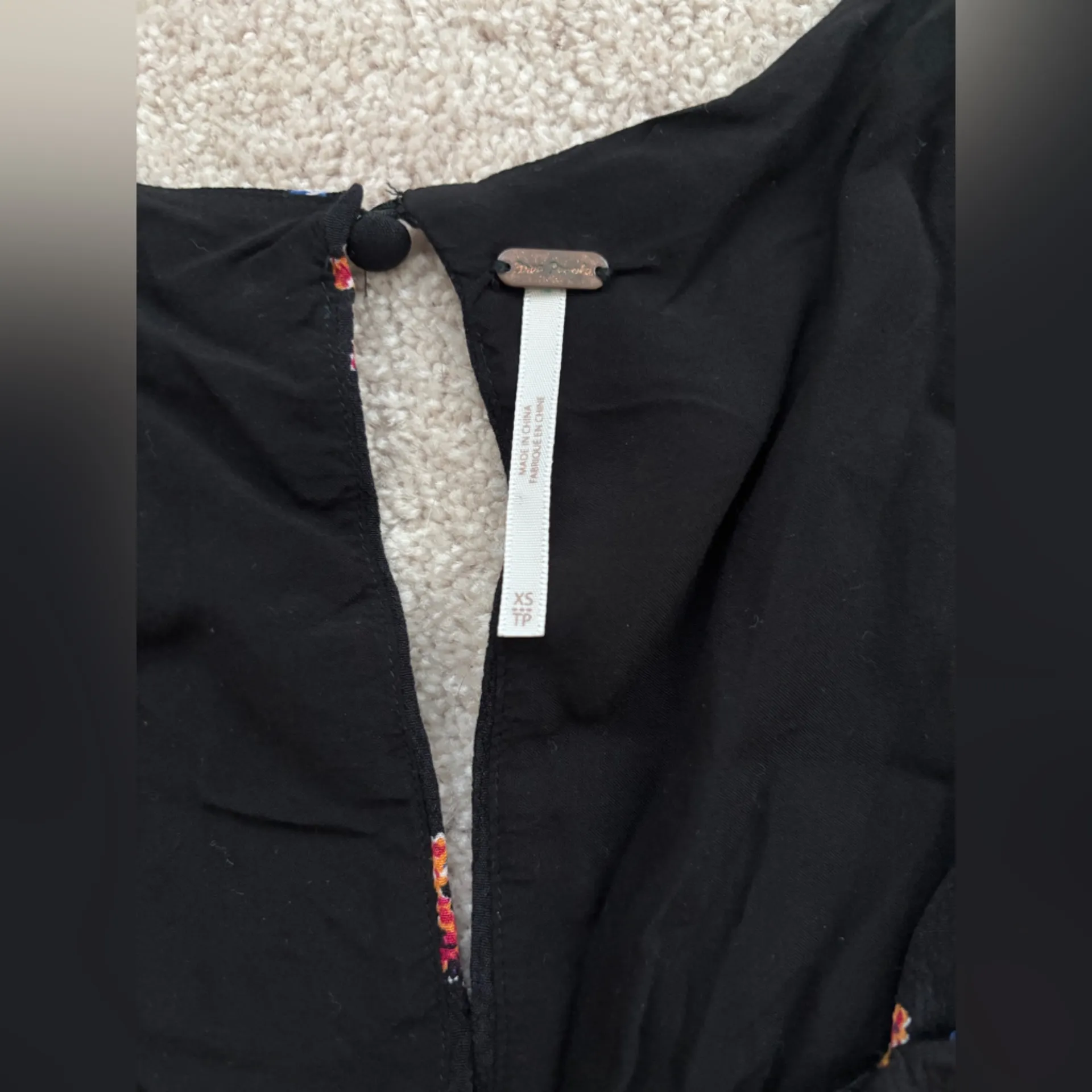 Free People Two Faces Floral Ruffle‎ Tiered Minidress - Image 12