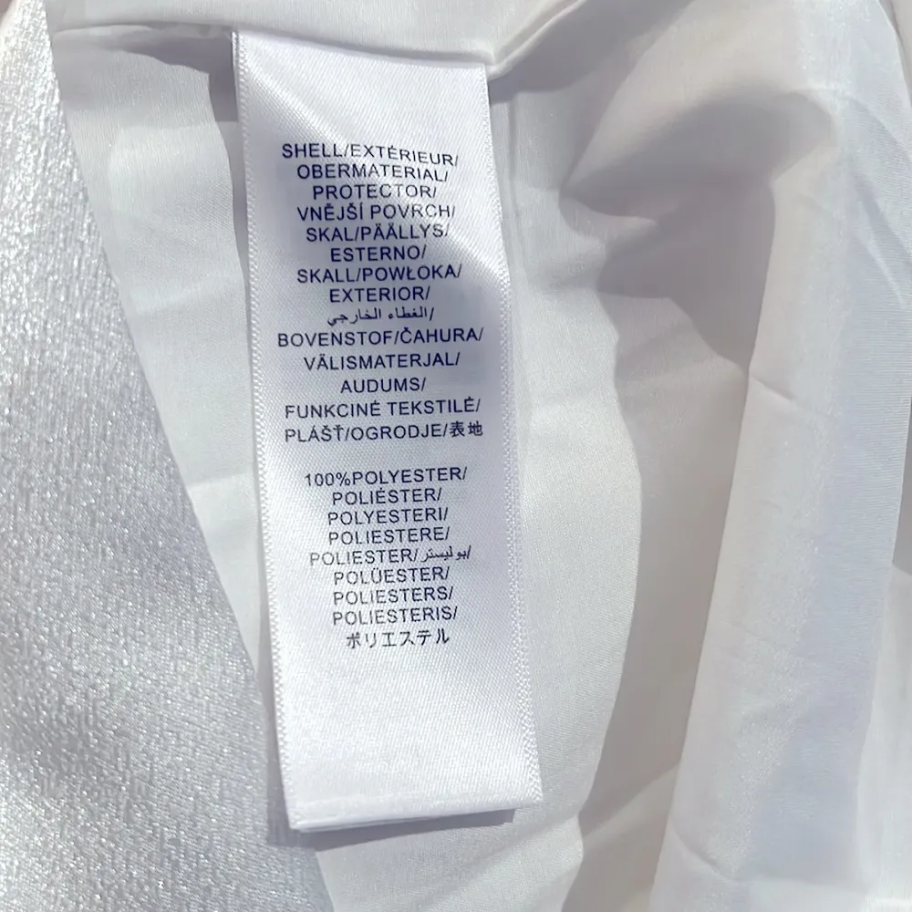 Aidan by Aidan Mattox V-Neck Draped Column Gown in Ivory Size 8 New w/Tag $195 - Image 3