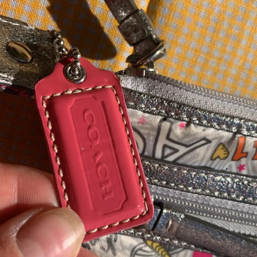 Vintage Coach Parker Butterflies Crossbody Purse - Image 7