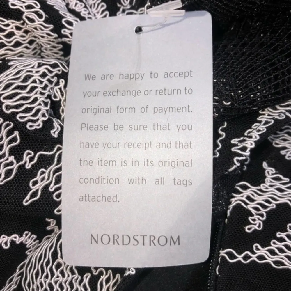 JS Collections Embroidered Lace Scalloped Trim Cocktail Dress Size 2 NWOT - Image 11