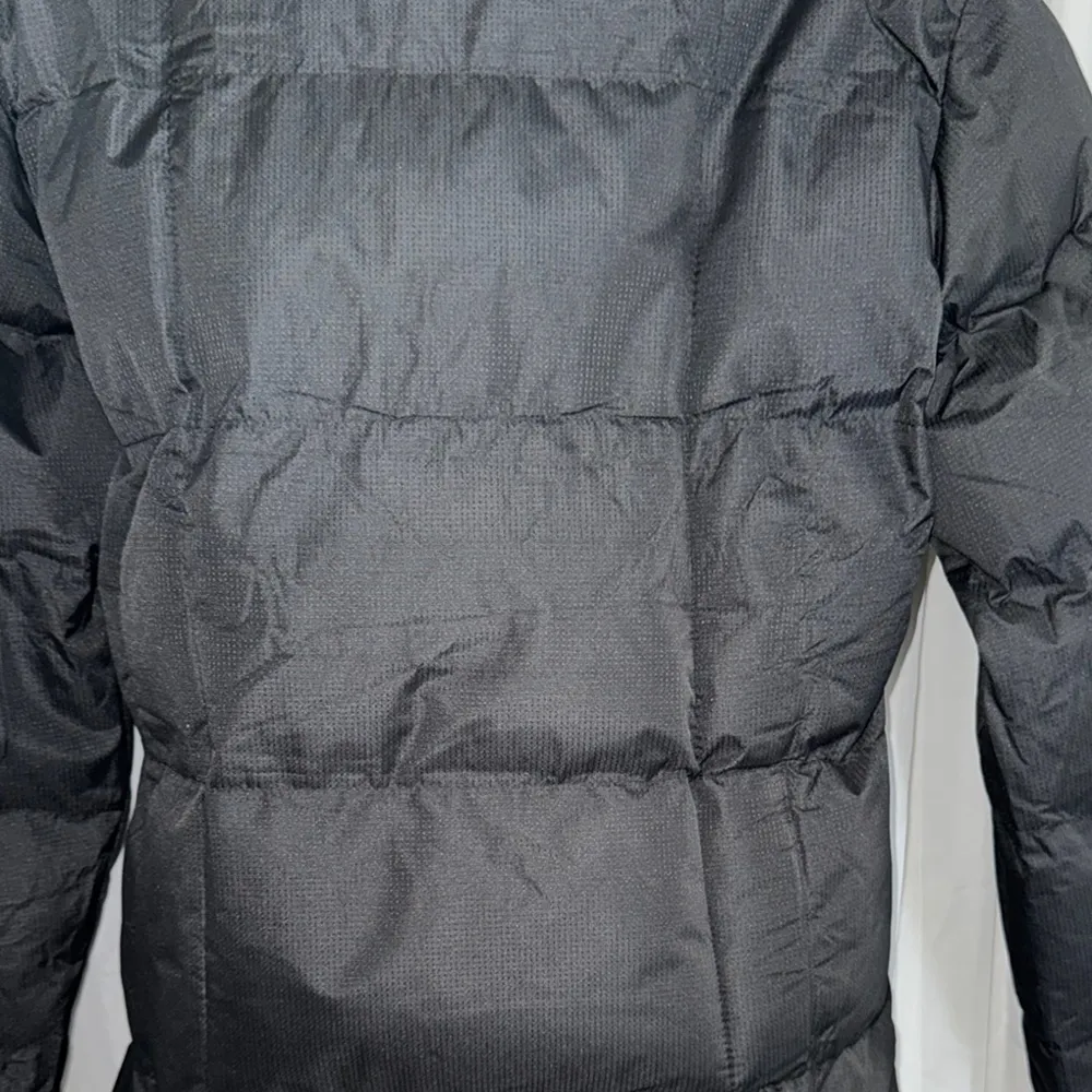 Daisy  Black Quilted Puffer Jacket with High Collar - Image 7