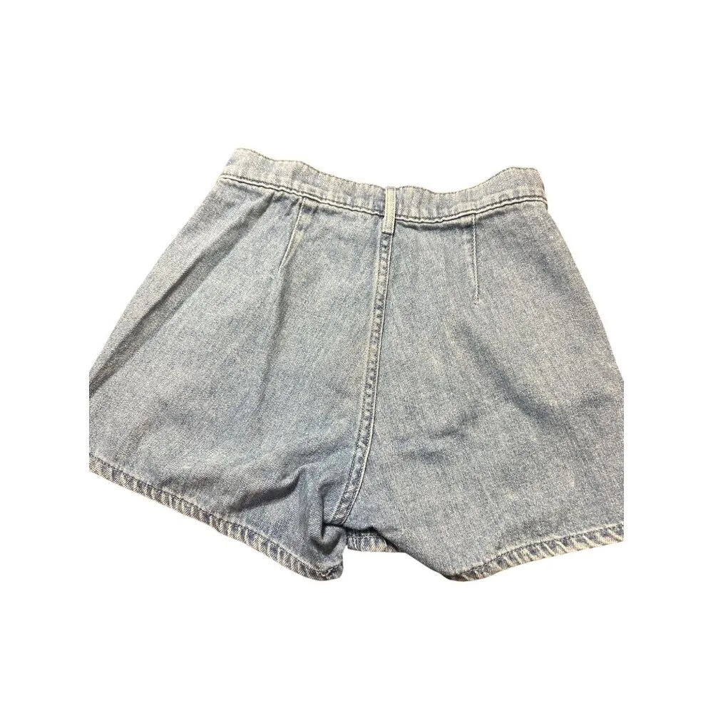 Wilfred Free Denim Jean Shorts Bootie Front Pockets Size 0 - Image 3