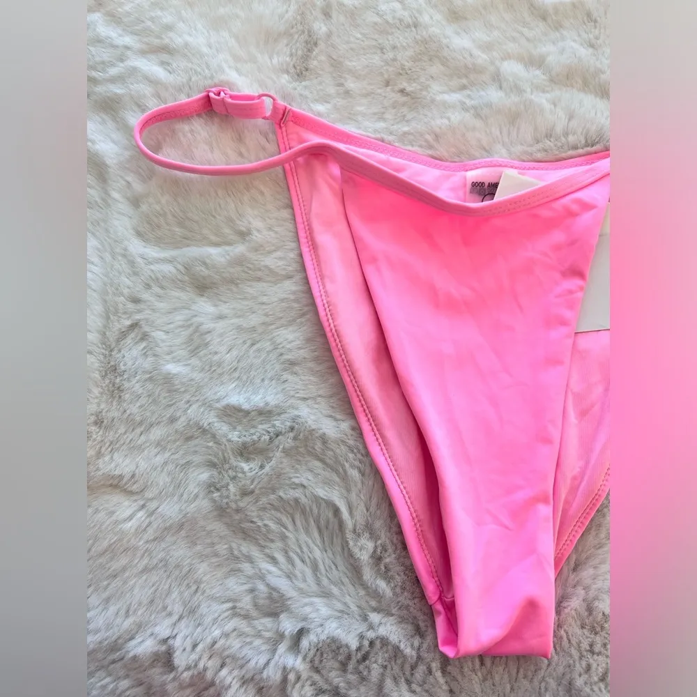 NWT: Good American Perfect Fit Bikini Bottom in Sugar Pink002 Size 1 - Image 2