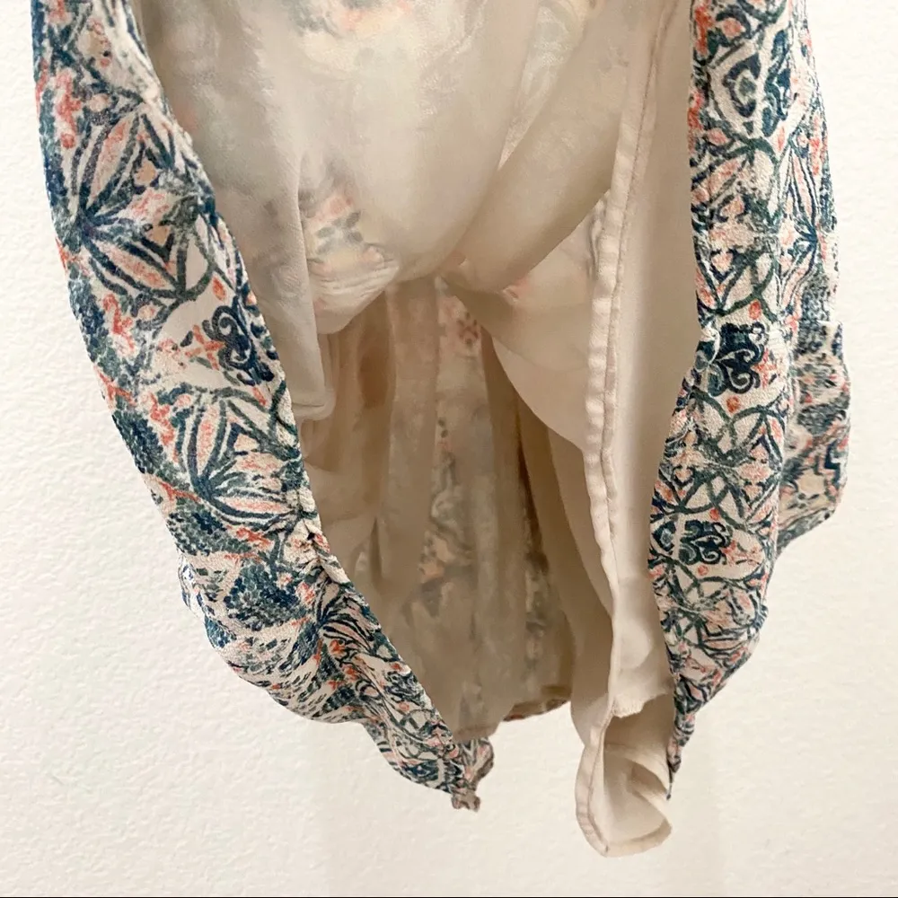 Ecote Tiles For Miles Printed Boho Maxi Dress XS - Image 11