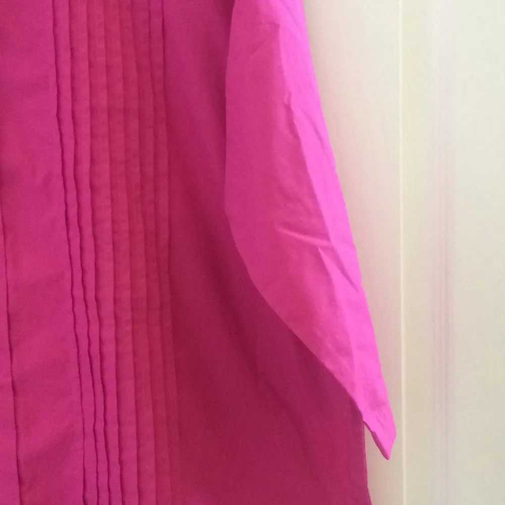 FINAL MARKDOWN Ladies pintucked blouse xxl Pink - Image 3