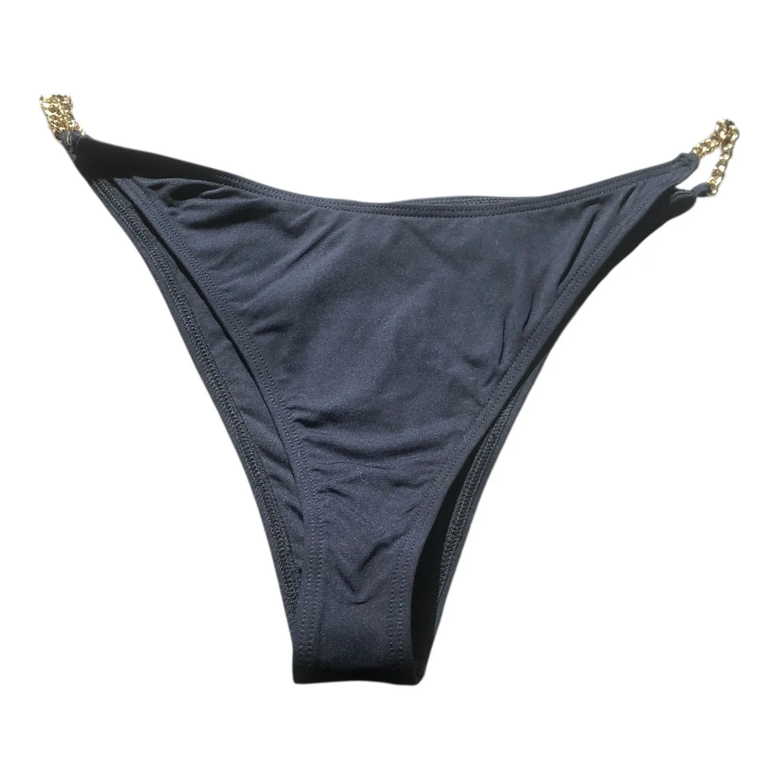 LSpace By Monica Wise Bitsy Cut Vandamme Black Bikini Bottom Women's Size XL NWT - Image 3