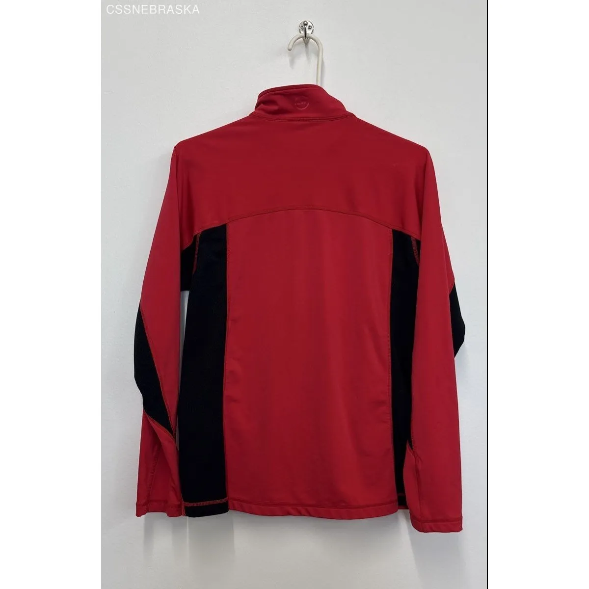 LevelWear Red Women's Nebraska Cornhusker Full Zip Athletic Fleece Jacket Size M Size M - Image 6