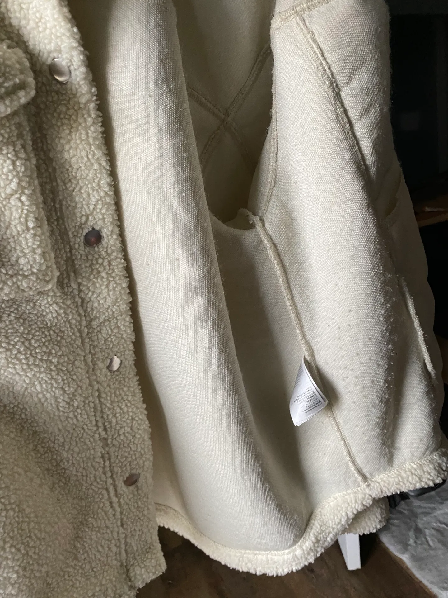 H&M Light Fuzzy Jacket  - Image 5