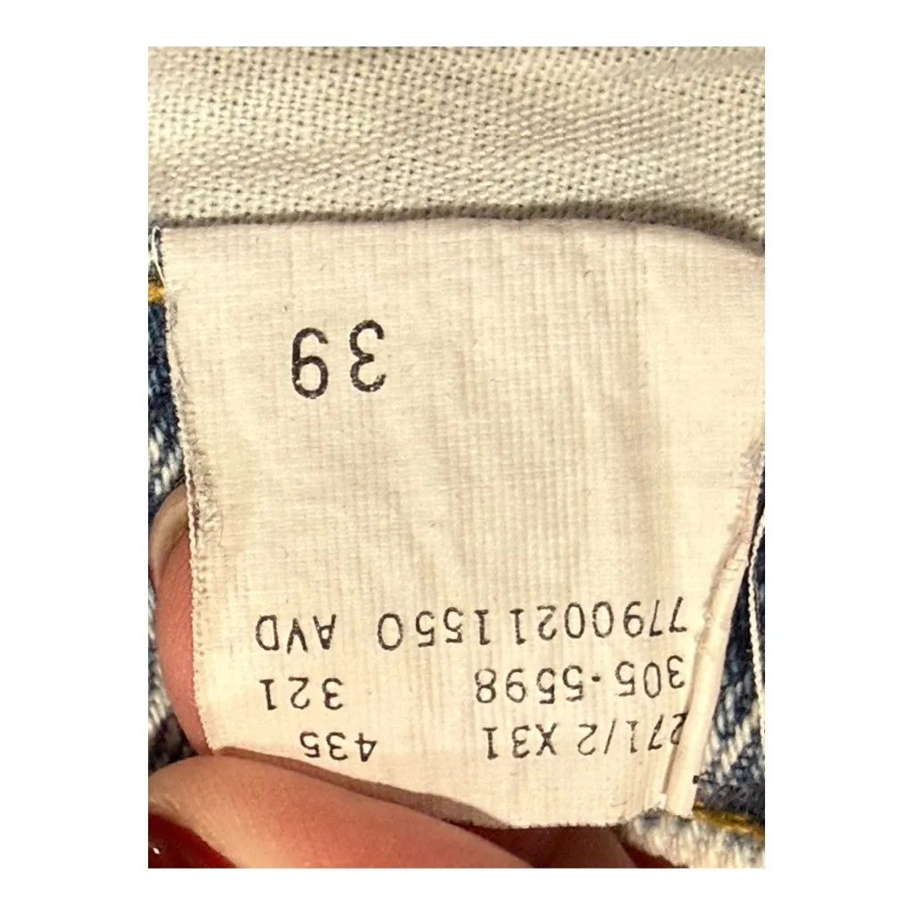 Vintage Lee High Waisted Acid Wash Mom Jeans Size 10 Medium USA Denim - Image 8