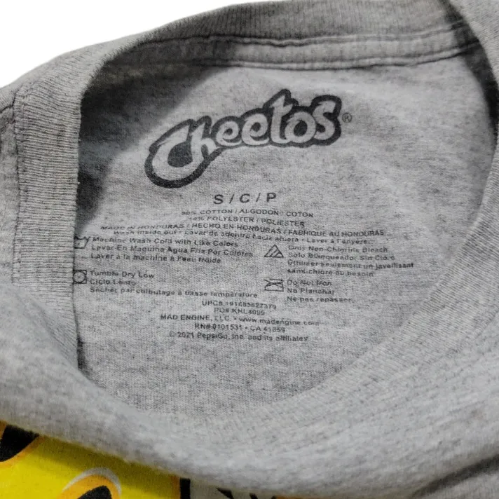 Cheetos Shirt Size Small Cheetos Graphic Tee Chester Cheetah Graphic Print Shirt By  Unisex - Image 6