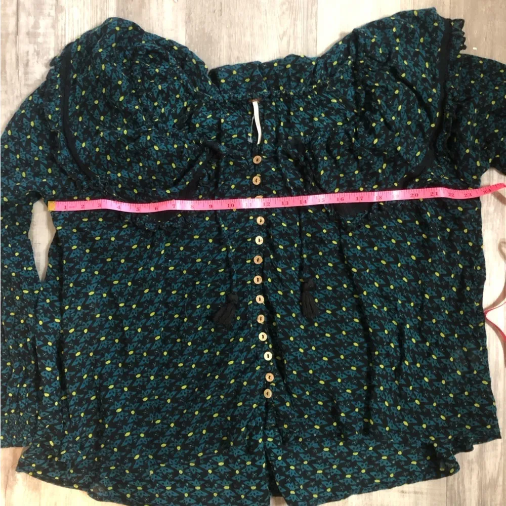 Free People Size Small Sunshine peasant top - Image 9