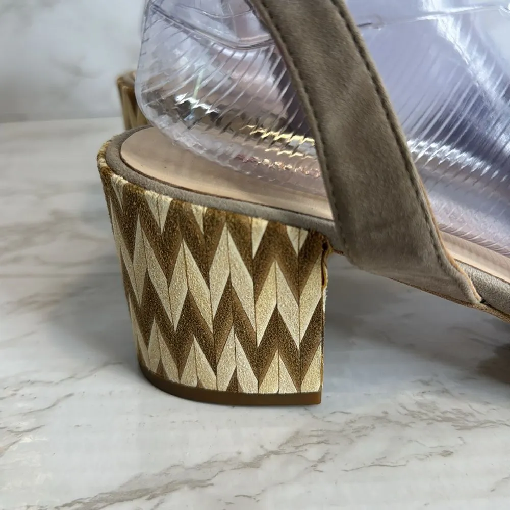 Sacha London Neola ladies chunky heel strap ankle shoes size 8.5 - Image 6