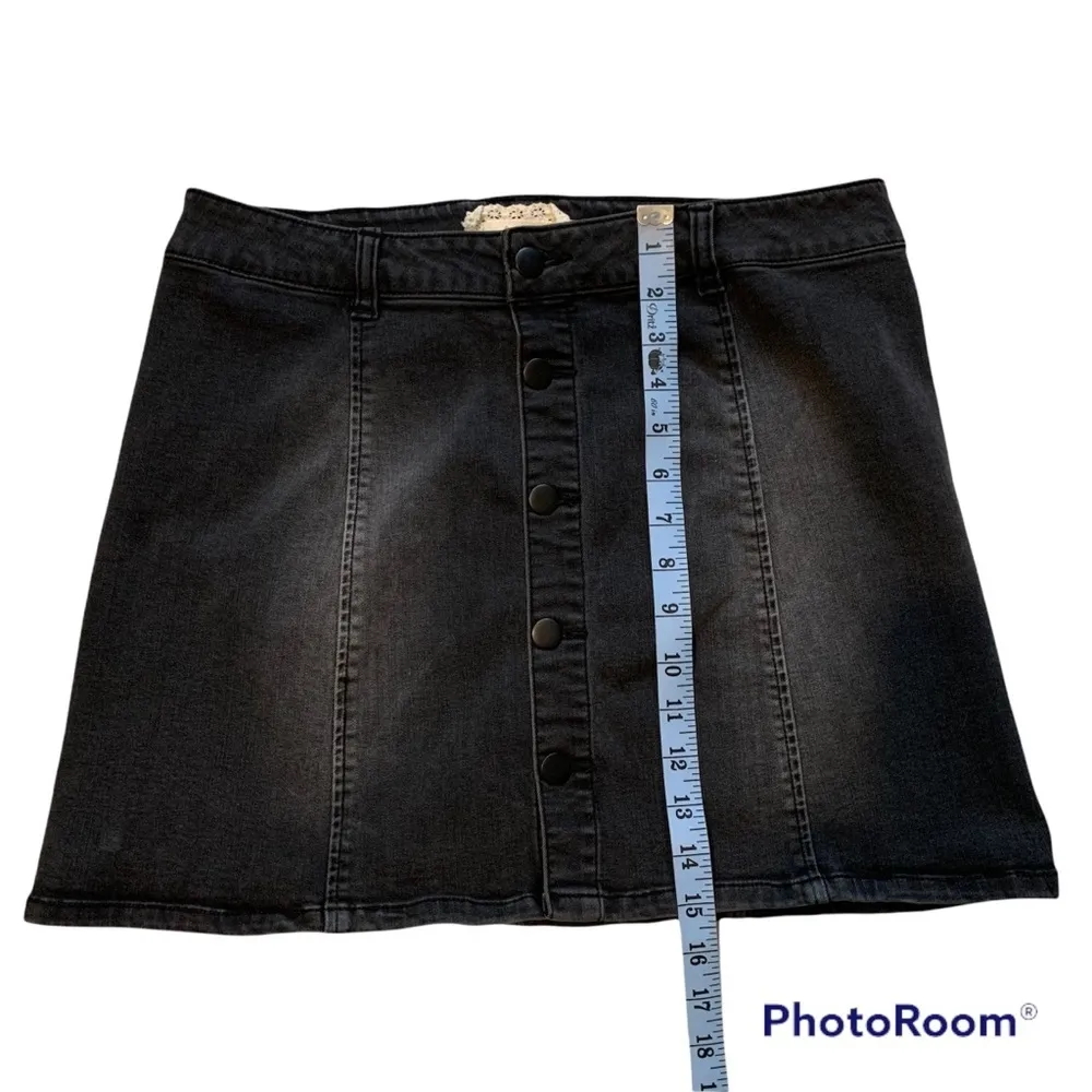 Alter'd State Black Denim Mini Skirt - Image 7
