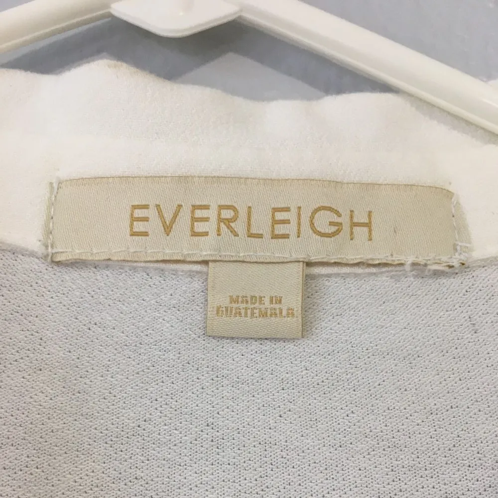 Everleigh • White Long Sleeve Button Down Flowy XS - Image 5