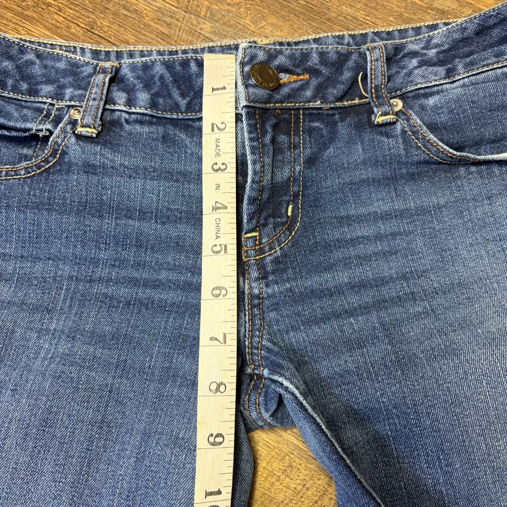 2011 American Eagle Favorite Boyfriend Jeans Womens 10 Short Stretch Low Rise - Image 3