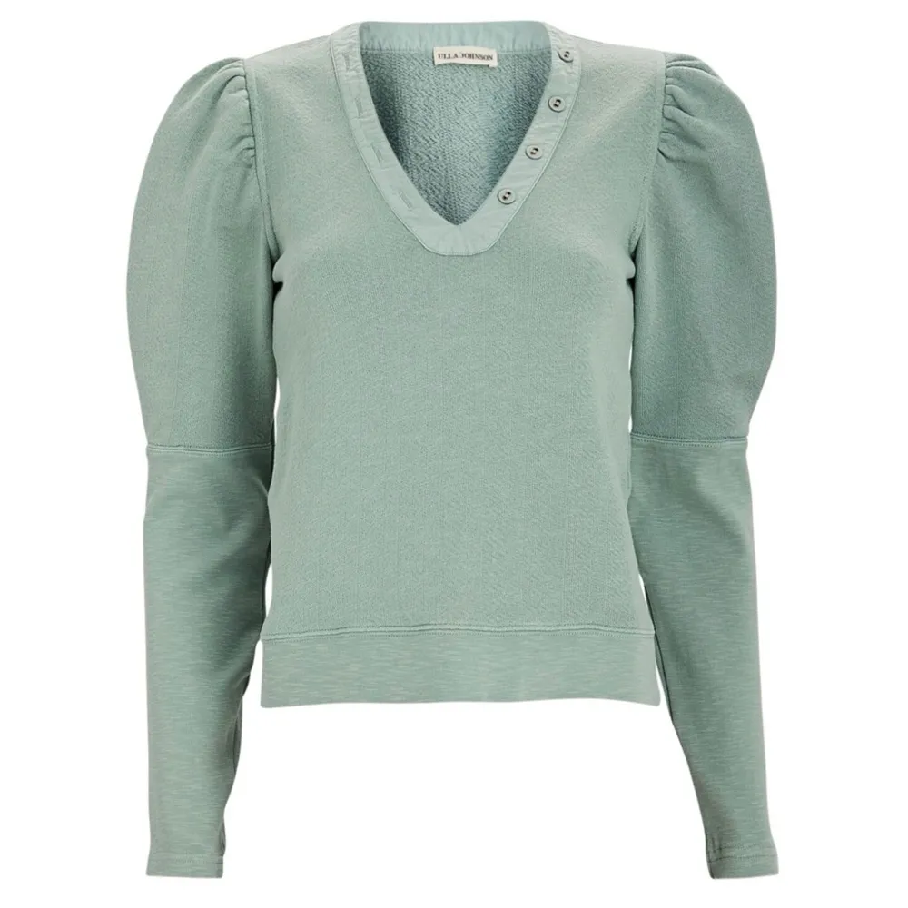 ulla johnson jude puff sleeve fleece sweatshirt - Image 7