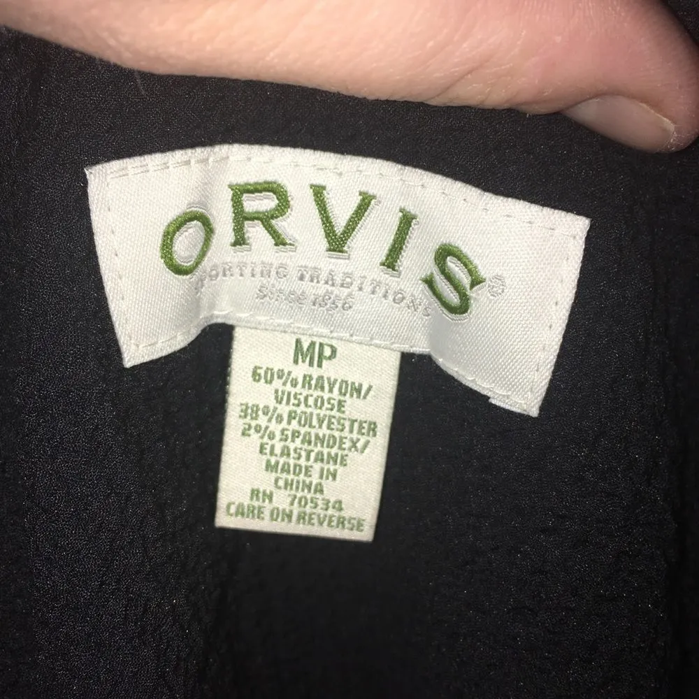 Orvis zipped black textured MP jacket - Image 3