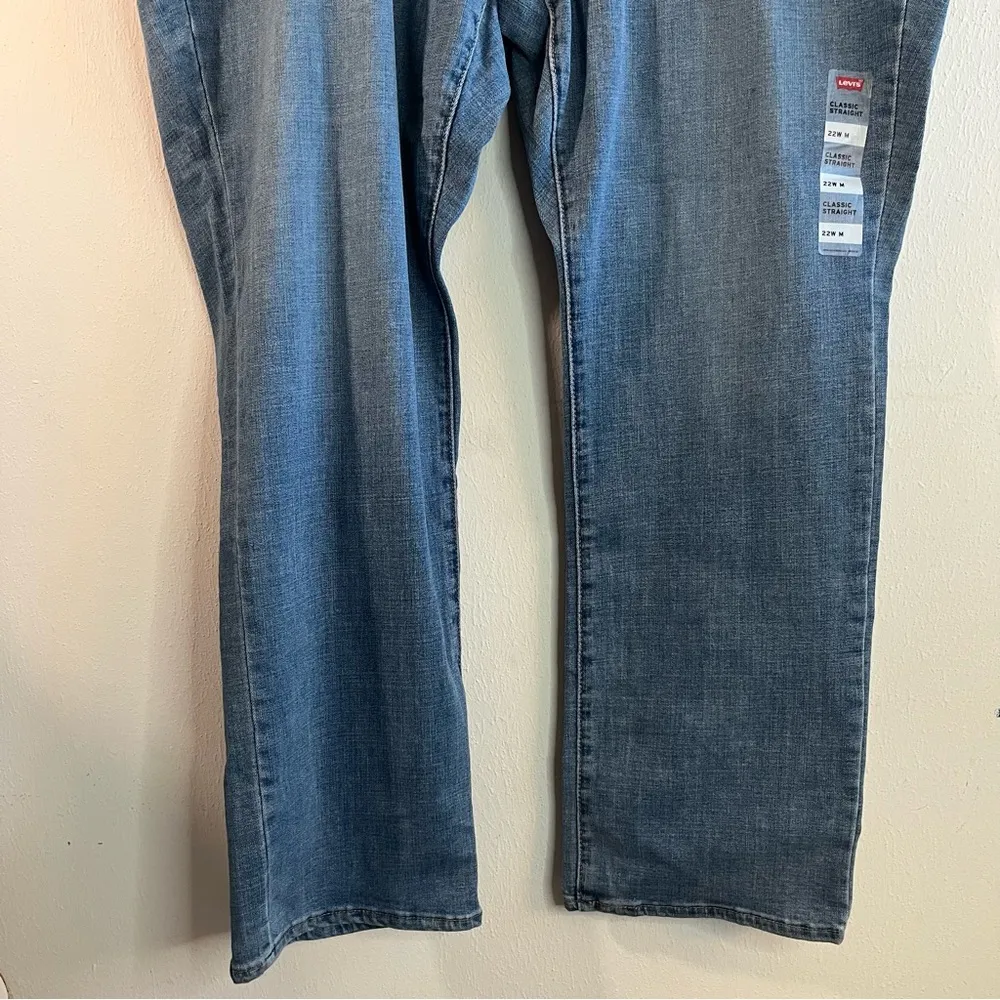Levi’s Jeans Classic Straight Leg Sculpt Hypersoft Women’s Jeans Sz 22W NWT - Image 8