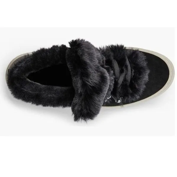 Cougar Daniel Faux Fur Trim Waterproof Arctic Boot Bootie, Black, Size 8, NWT Black - Image 4