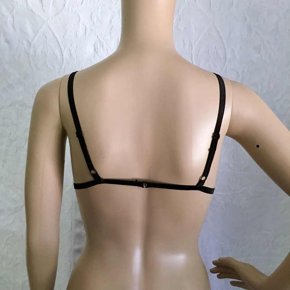 White and Black Bralette - Image 3