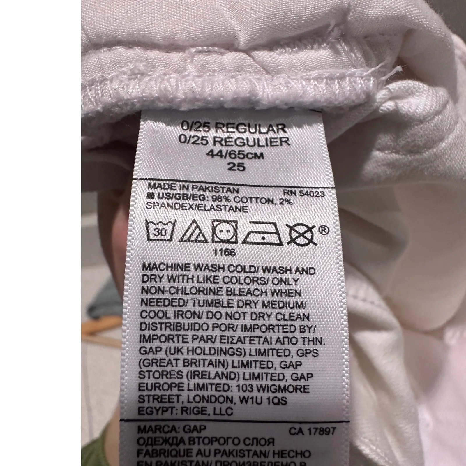 Gap 5 Pocket Mini Denim Skirt Optic White Size 25 Casual Summer Vacation Girly - Image 5