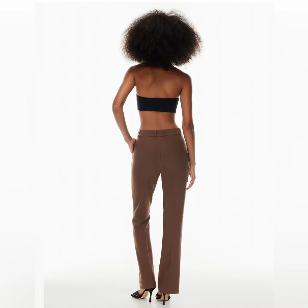 Aritzia Babaton Publish Pants NEW mocha brown 0 - Image 6