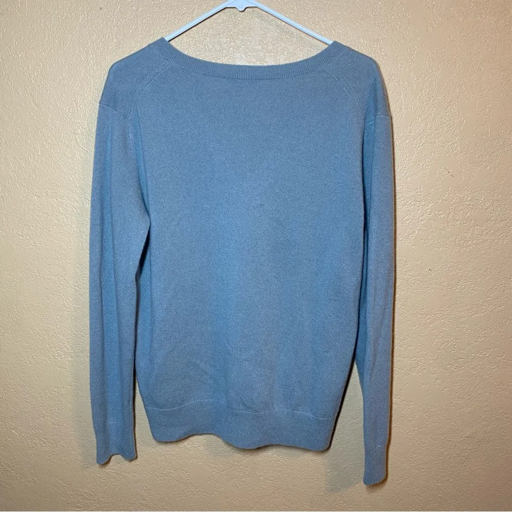 Vince V Neck 100% Cashmere Sweater Size Small - Image 4