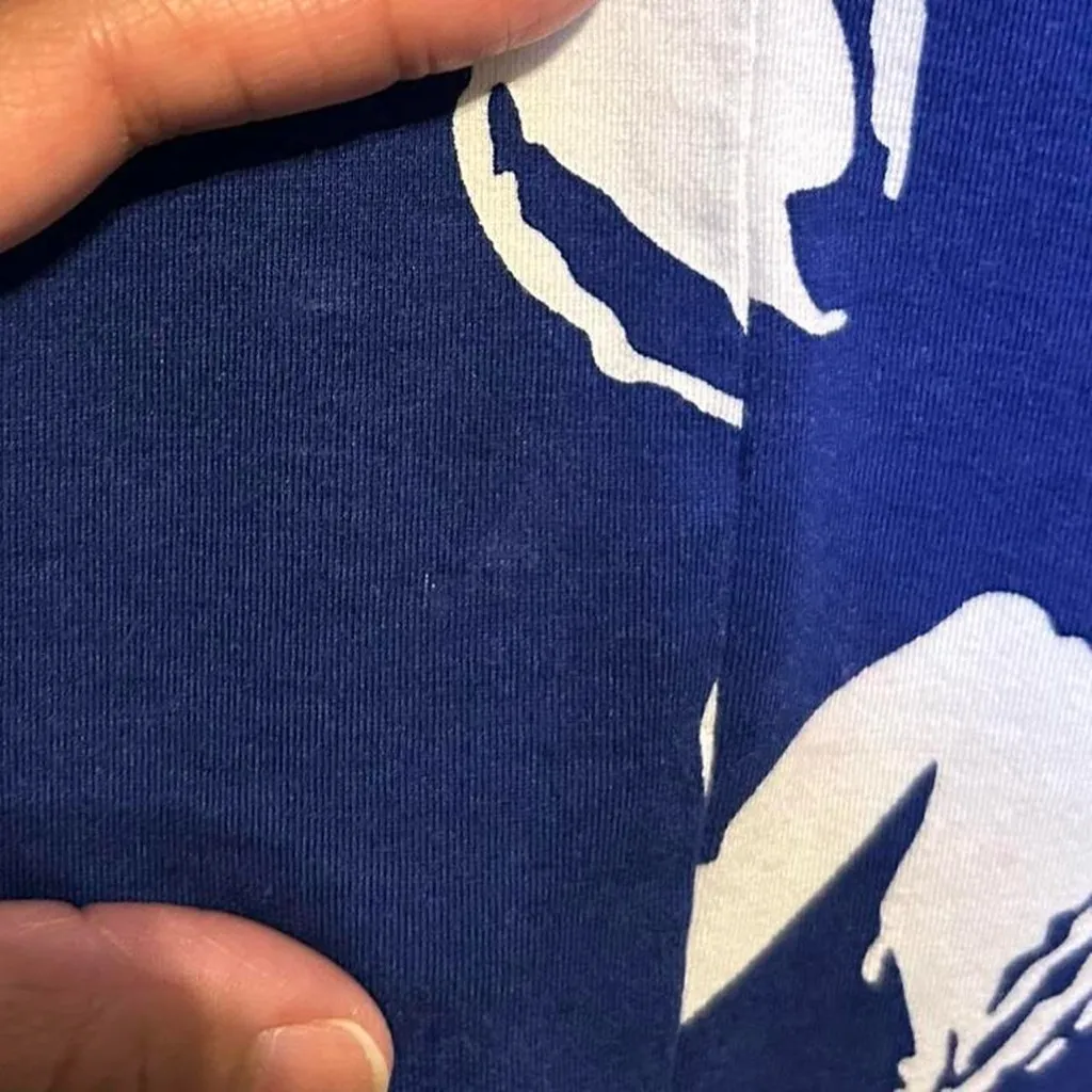 Lands’ End Plus Size Blue & White Floral Midi Dress 3X (24W-26W) - Image 4