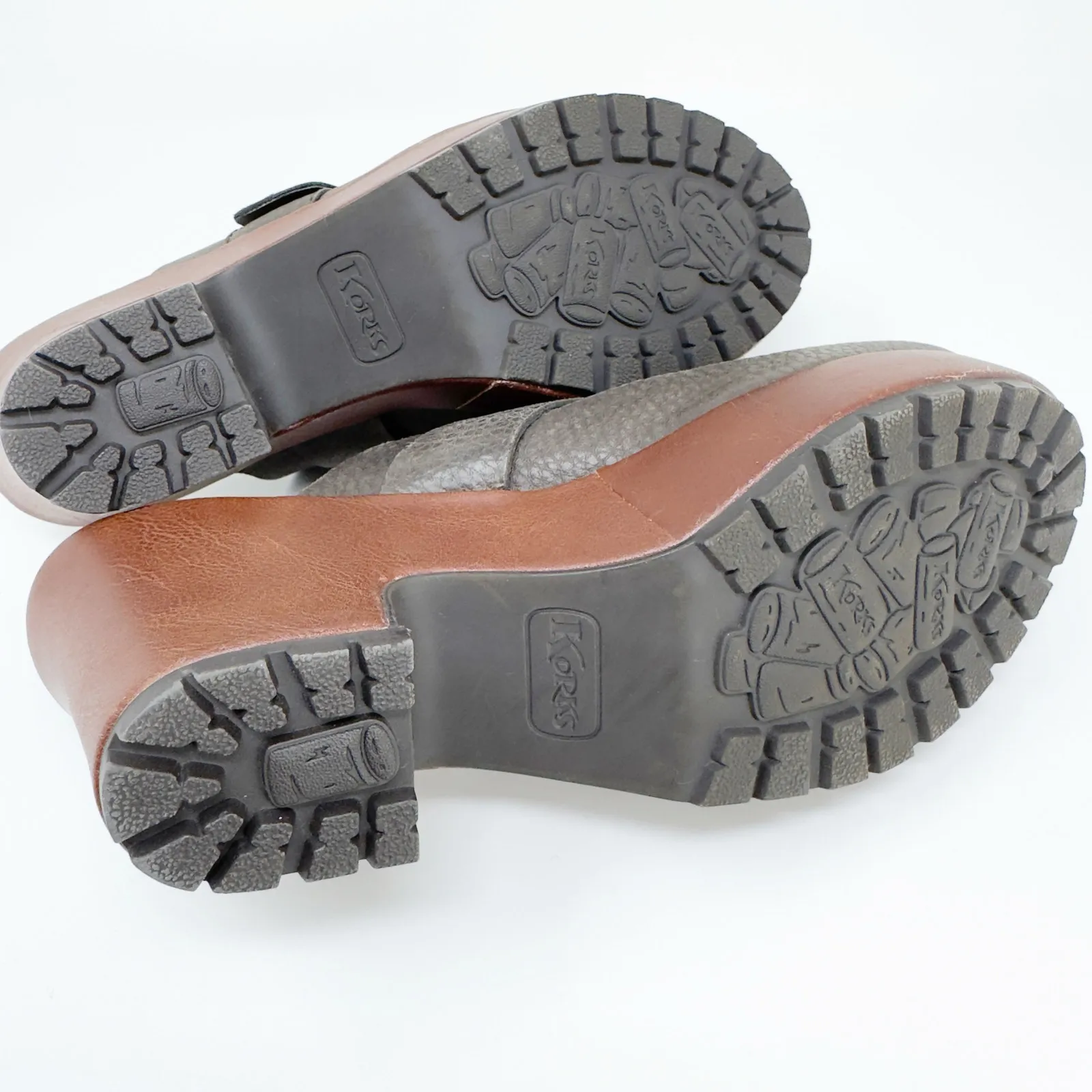 Kork by Kork Ease Mantha Platform Leather Buckle Clog size 8 / 39 - Image 7