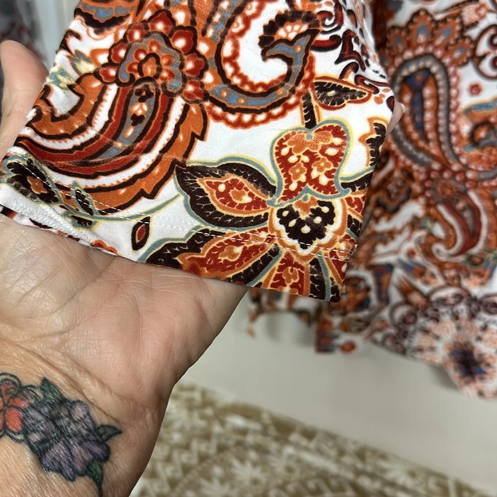 Emily Daniel’s NWT Brushed Jacquard Top SzXl Size XL - Image 4