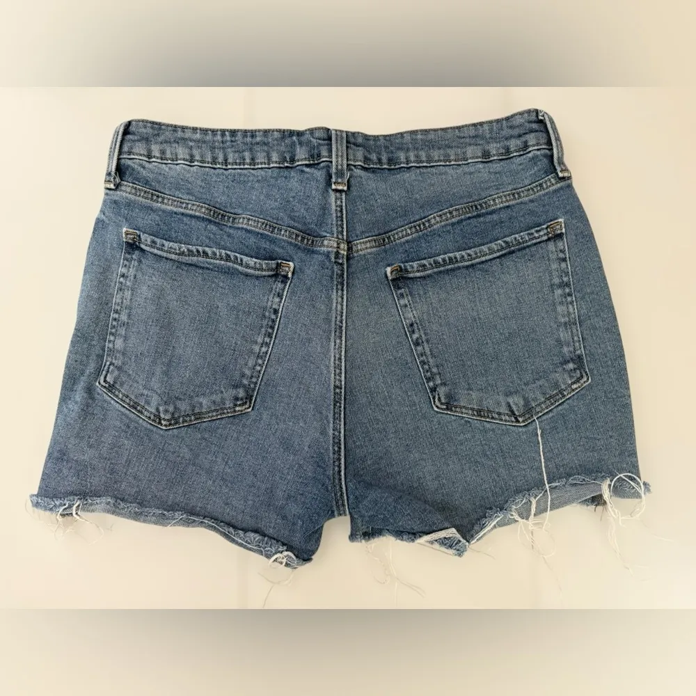 Old Navy Blue Jean Shorts High-Waisted - Image 4
