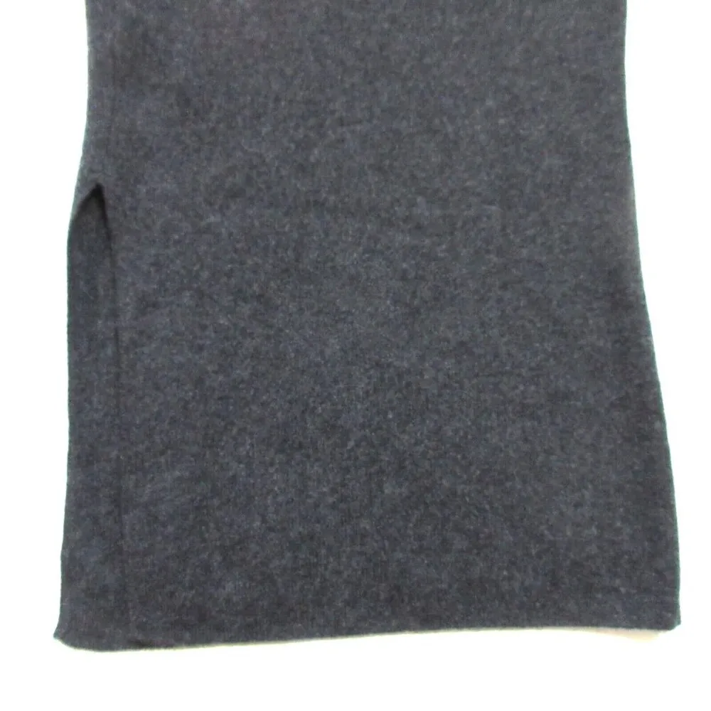 NWT Naadam Cashmere Cut Out Reversible Midi in Smoke Gray Sweater Dress M Size M - Image 8