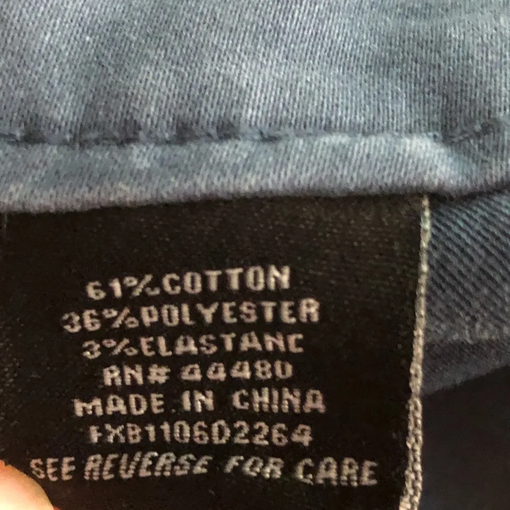 SIZE 27 TINSEL CROPPED SOFT BRUSHED BLUE PANTS - Image 10