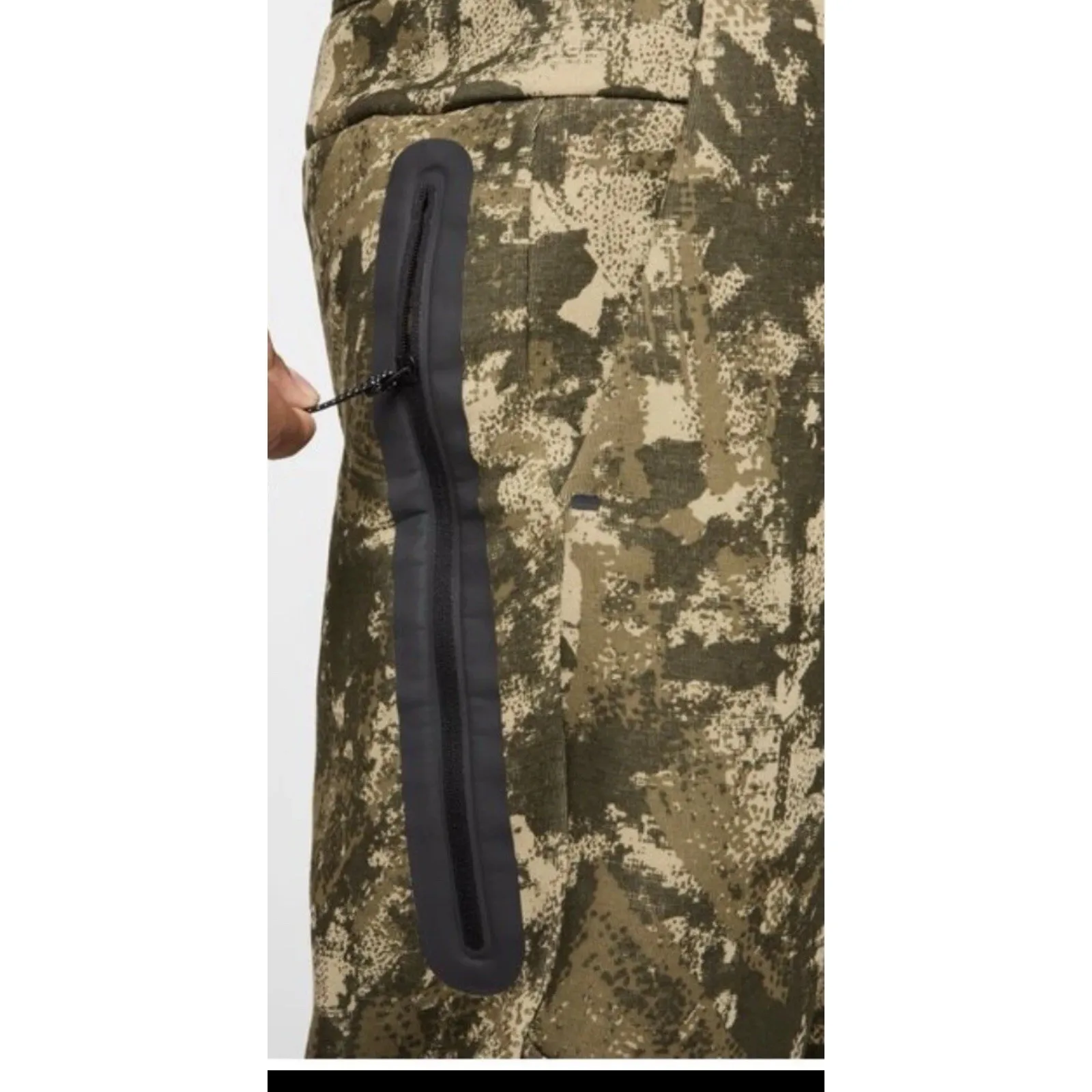 Nike Sportswear‎ Tech Fleece Track Pants Mens Sz S Joggers Camo Olive Green NWT - Image 11