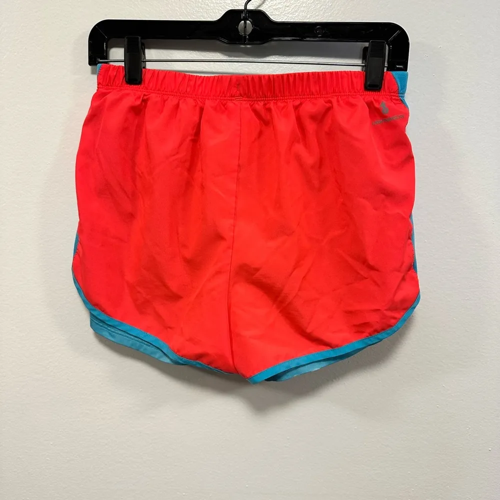 New Balance shorts! Pink and blue line running shorts, women size medium! - Image 3