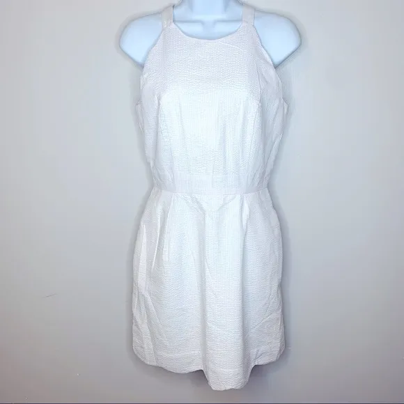 Lauren James Landry Seersucker Scalloped Dress‎ - Image 5