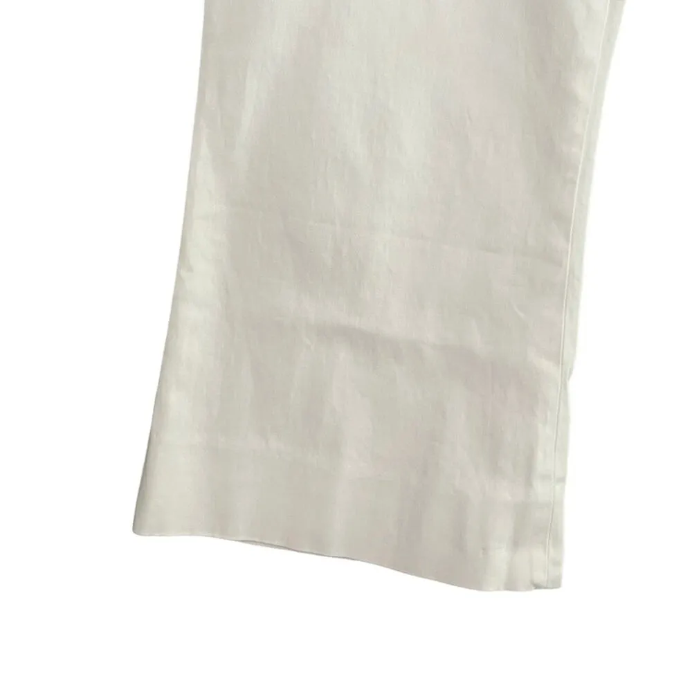 The Limited Collection Drew Fit White Culotte Trousers Womens Size 6 Wide Leg - Image 3