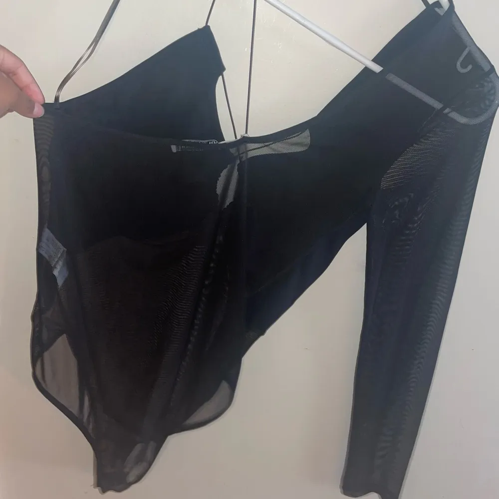 Zara ASYMMETRICAL BODYSUIT - Image 12