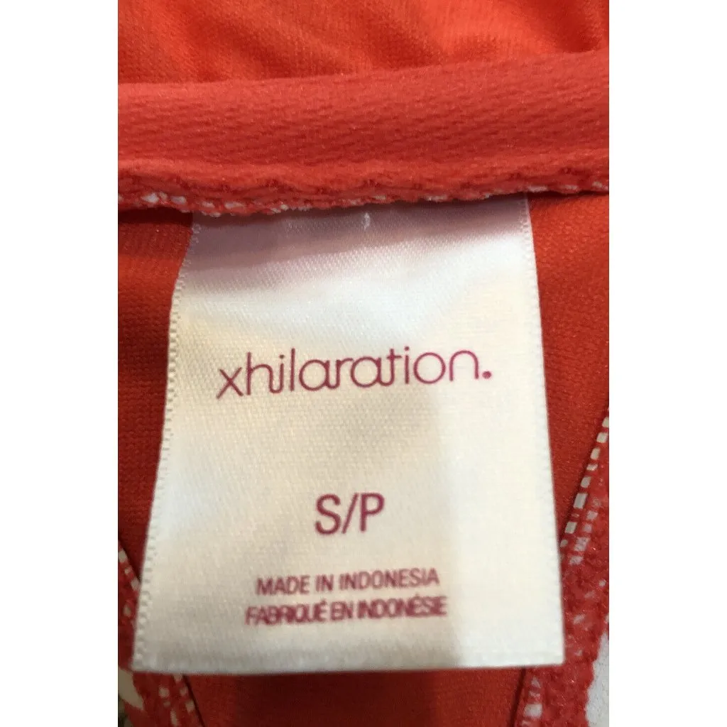 Xhilaration Bikini Top ~ Orange/White ~ Size Small - Image 4